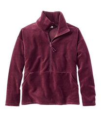 Women's Soft Stretch Corduroy Pullover, Half-Zip | L.L.Bean