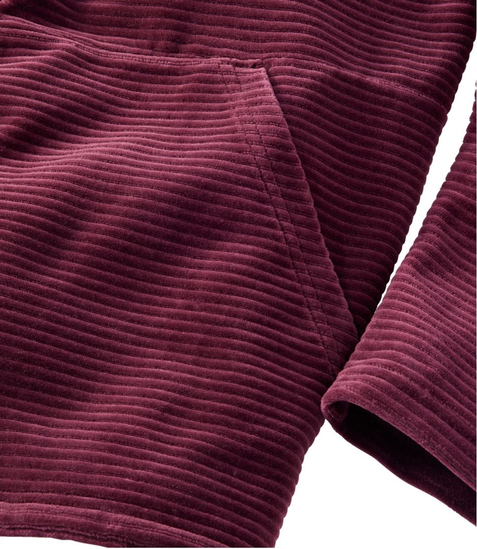 Women's Soft Stretch Corduroy Pullover, Half-Zip | L.L.Bean