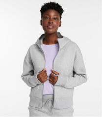 Women's Multisport Lifestyle Hoodie, Oversized Full-Zip | L.L.Bean