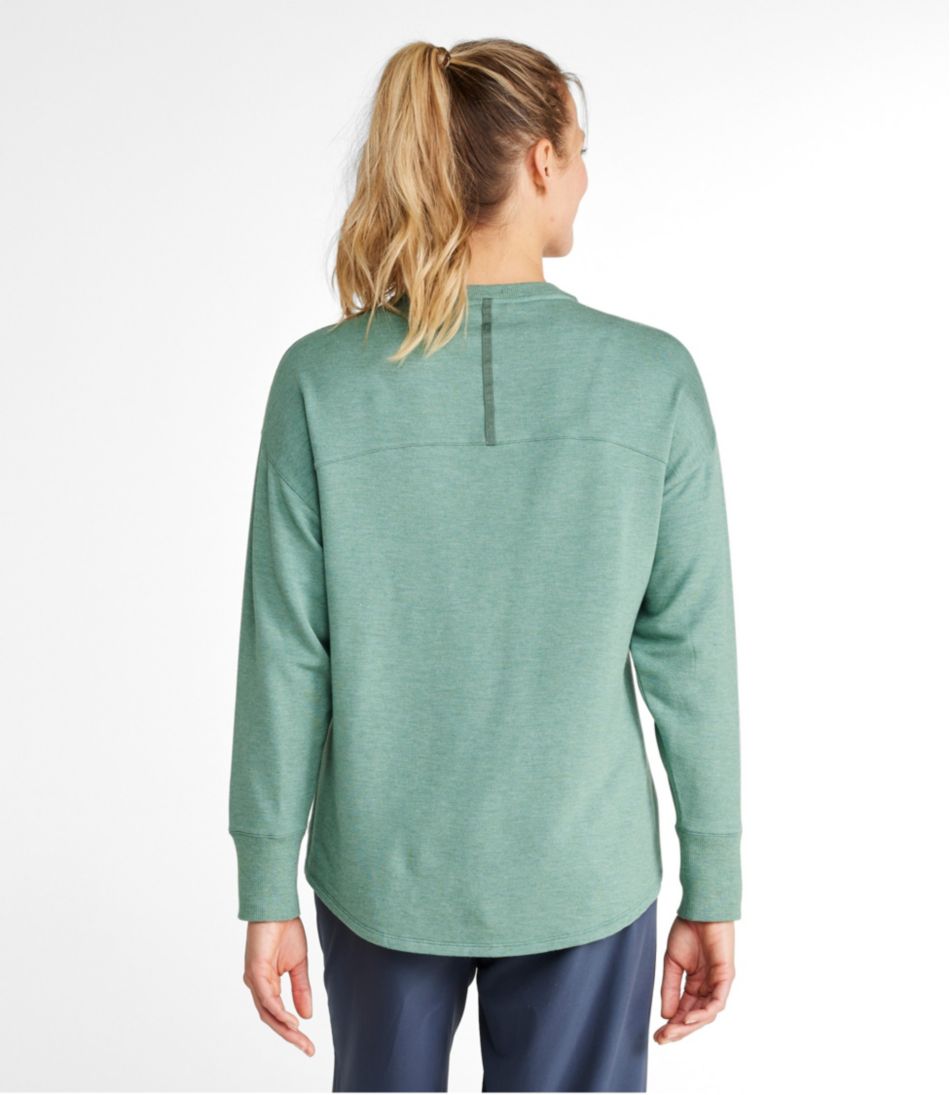 Women's SoftFlex Crewneck Dolman Sleeve Pullover | L.L.Bean