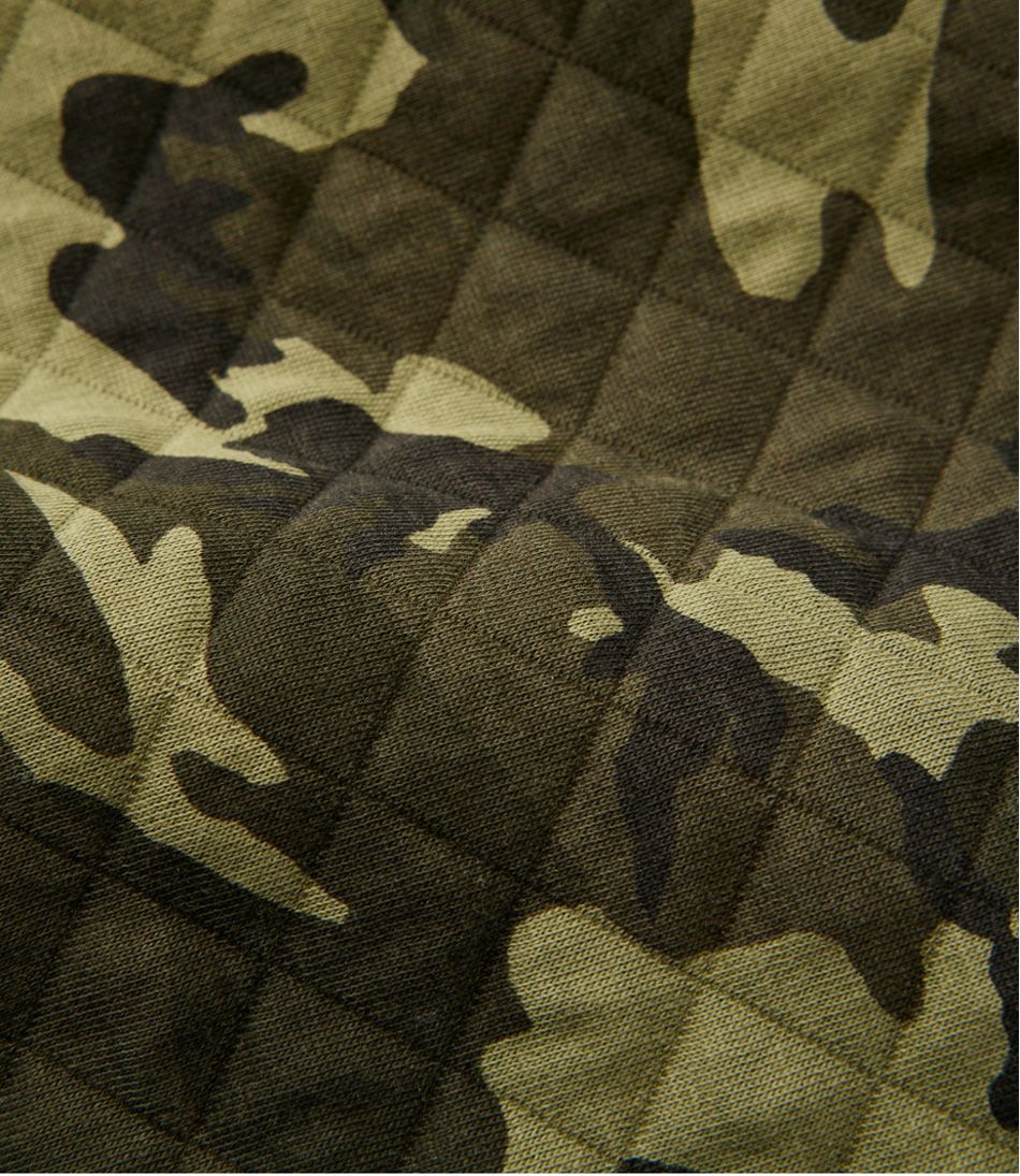 Women's Quilted Sweatshirt, Crewneck Pullover Print | L.L.Bean
