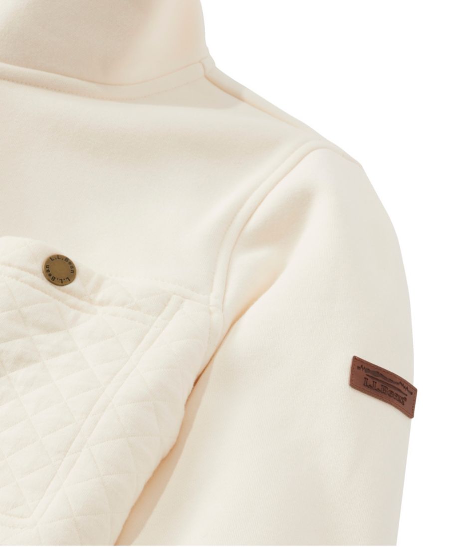 Women's Quilted Sweatshirt, Mockneck Tunic | L.L.Bean