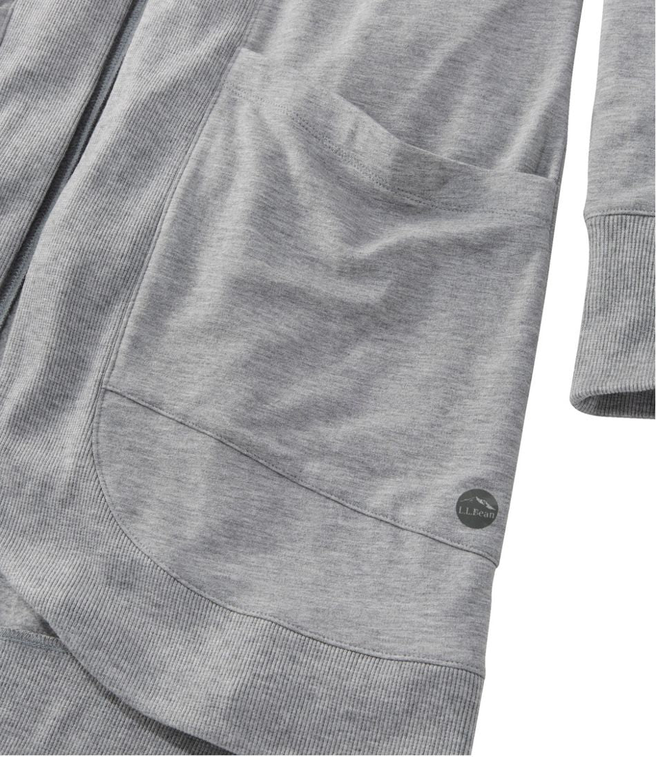 Women's SoftFlex Long Open Cardigan | L.L.Bean