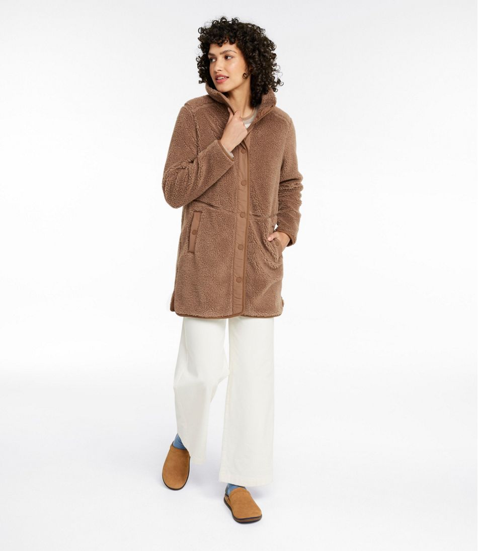 Women's Bean's Sherpa Fleece Coat | L.L.Bean