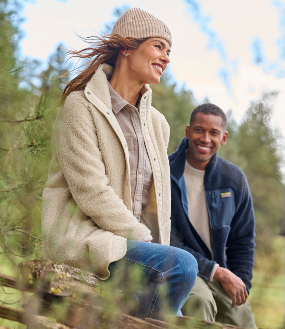 Women's Bean's Sherpa Fleece Coat | L.L.Bean