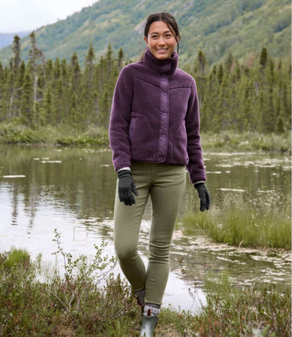 Women's Bean's Sherpa Fleece Jacket | L.L.Bean