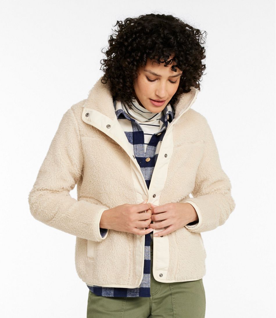Women's Bean's Sherpa Fleece Jacket | L.L.Bean