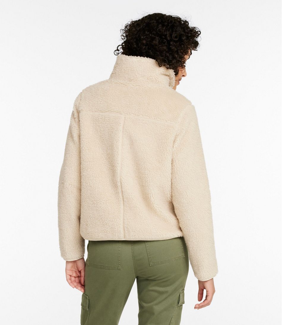 Women's Bean's Sherpa Fleece Jacket | L.L.Bean