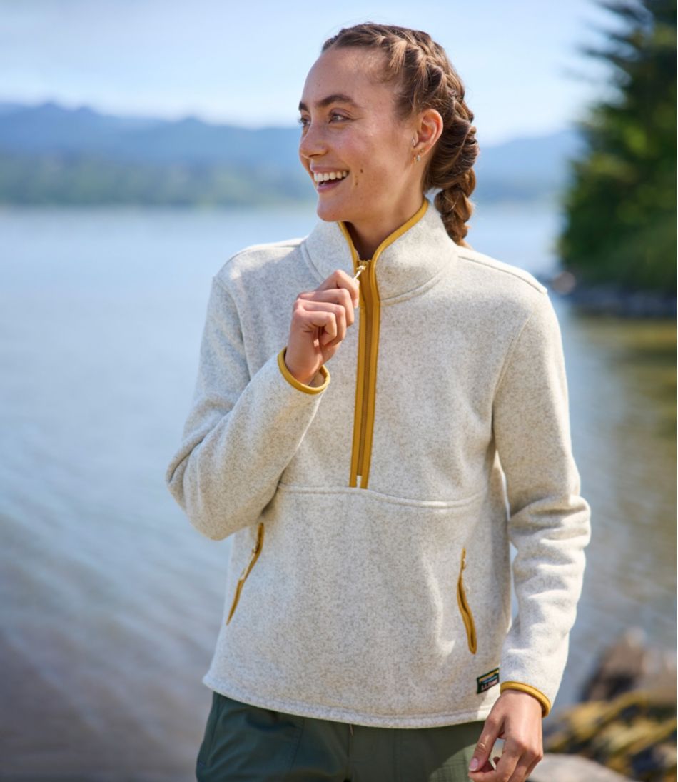 Women's Sweater Fleece Half-Zip Pullover | L.L.Bean