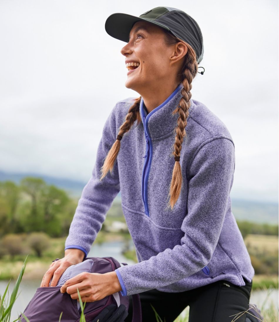 Women's Sweater Fleece Half-Zip Pullover | L.L.Bean