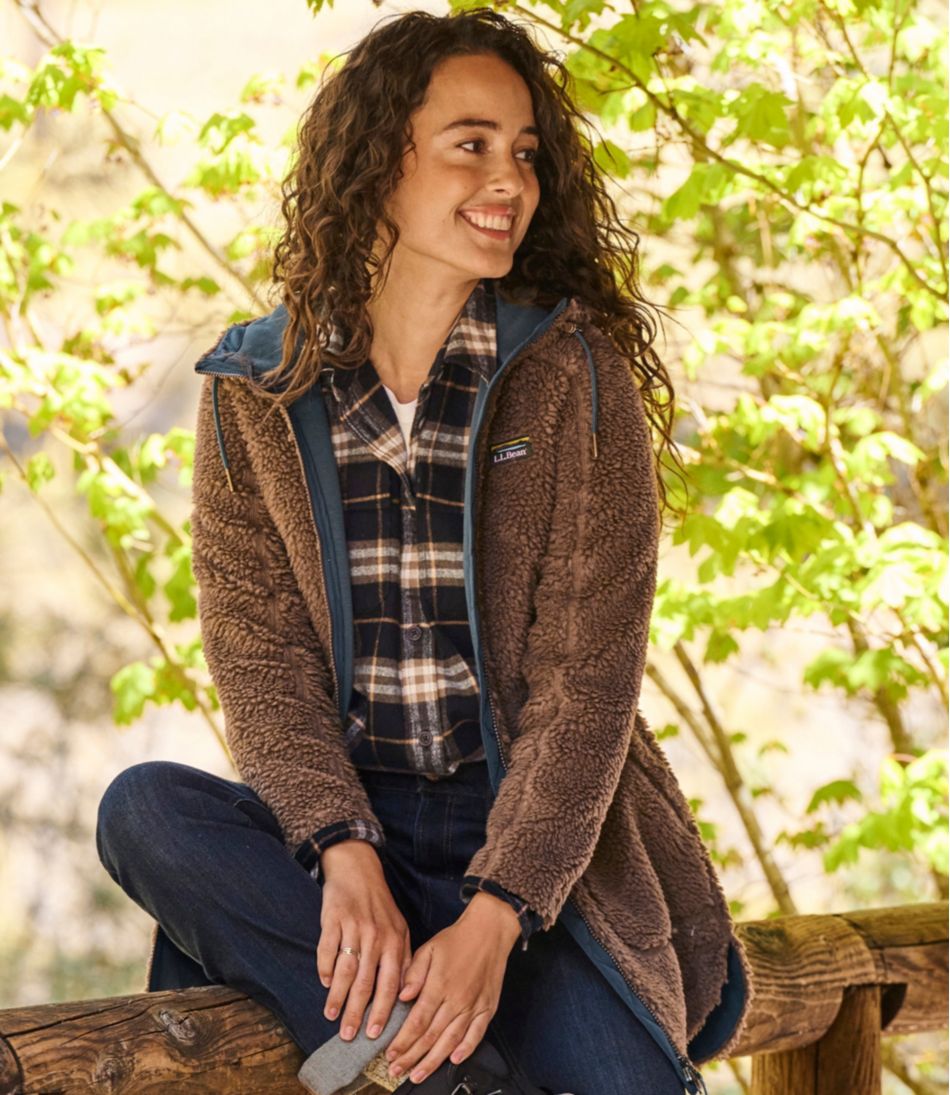 Women's Mountain Pile Fleece Coat | L.L.Bean