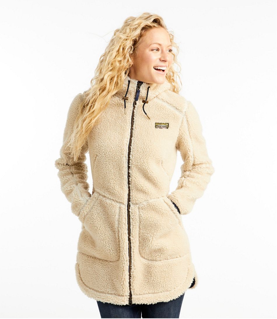 Women's Mountain Pile Fleece Coat | L.L.Bean