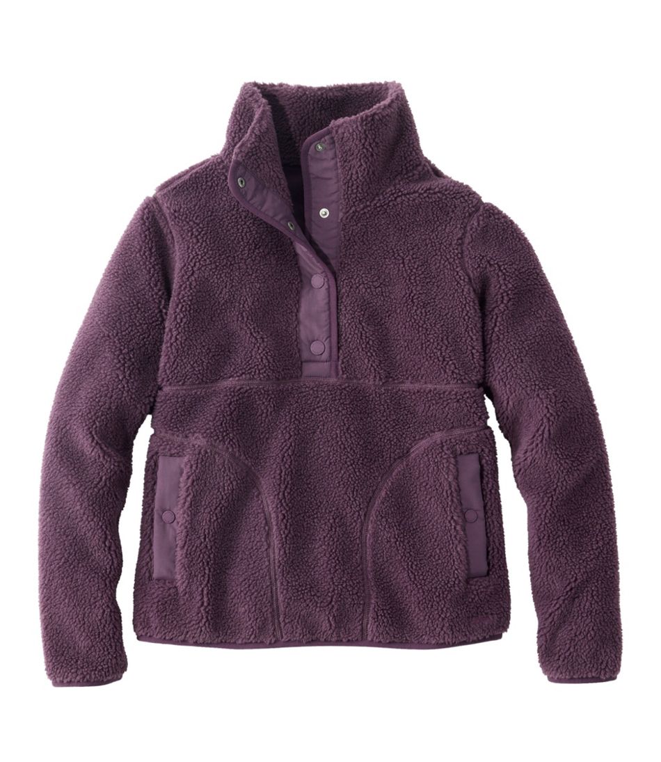 Women's Bean's Sherpa Fleece Pullover | L.L.Bean