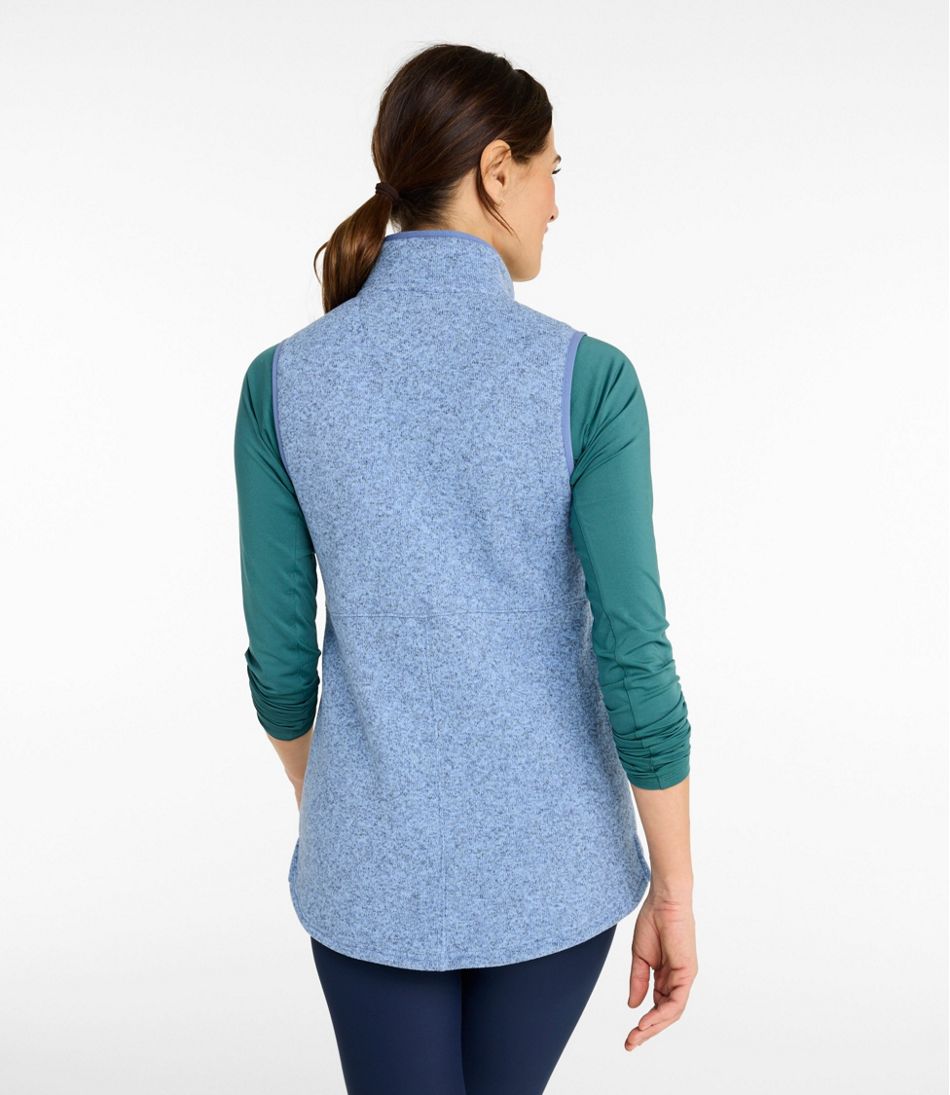 Women's Sweater Fleece Long Vest | L.L.Bean