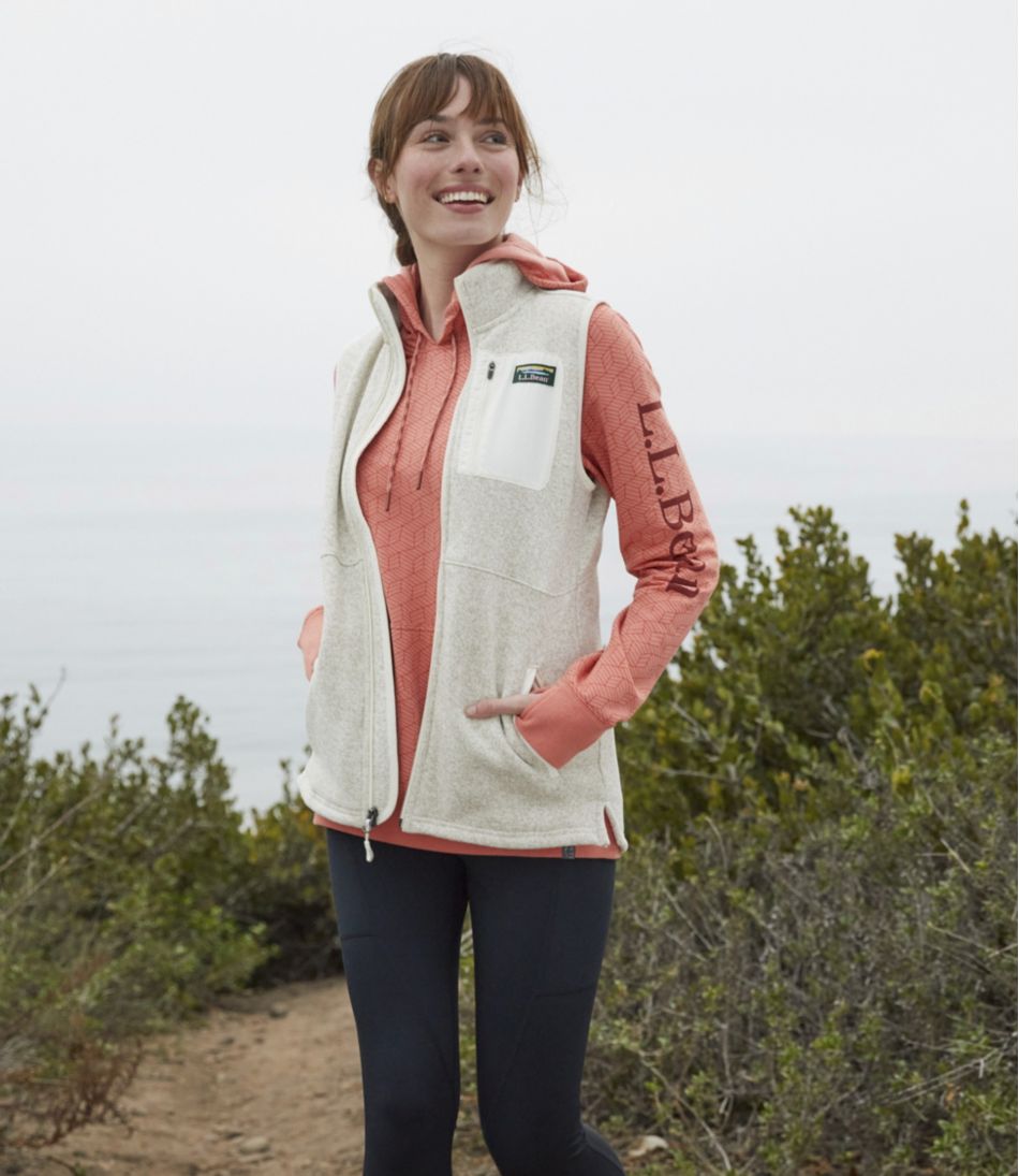 Women's Sweater Fleece Long Vest | L.L.Bean