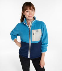 Women's Mountainside Fleece Jacket, Colorblock | L.L.Bean