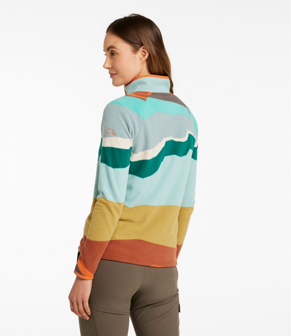 Women's All Season Access Fleece Pullover, Print | L.L.Bean