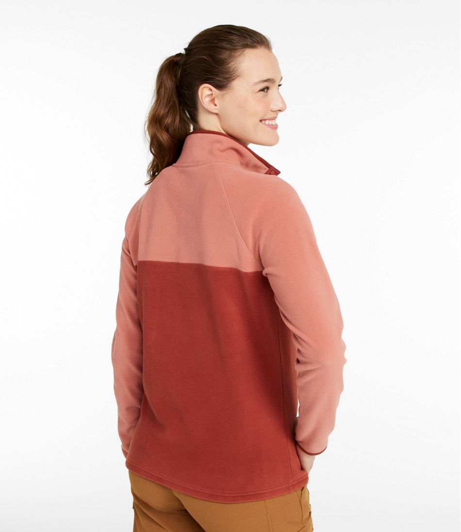 Women's All Season Access Fleece Pullover, Colorblock | L.L.Bean