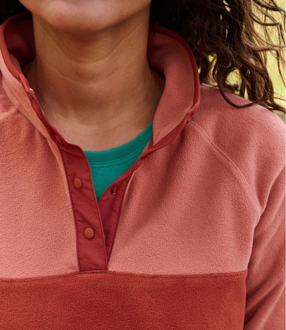 Women's All Season Access Fleece Pullover, Colorblock | L.L.Bean