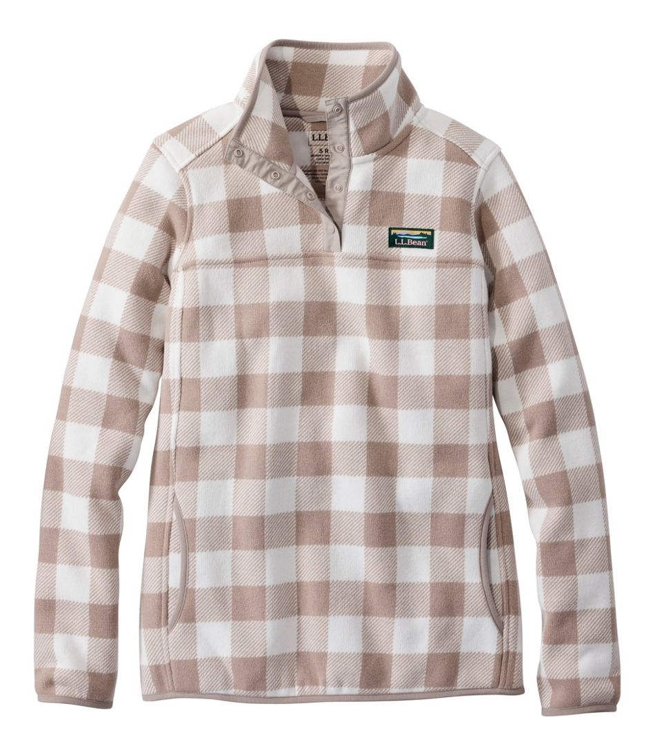 Women's Sweater Fleece Pullover, Print | L.L.Bean