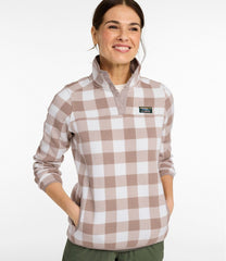 Women's Sweater Fleece Pullover, Print | L.L.Bean