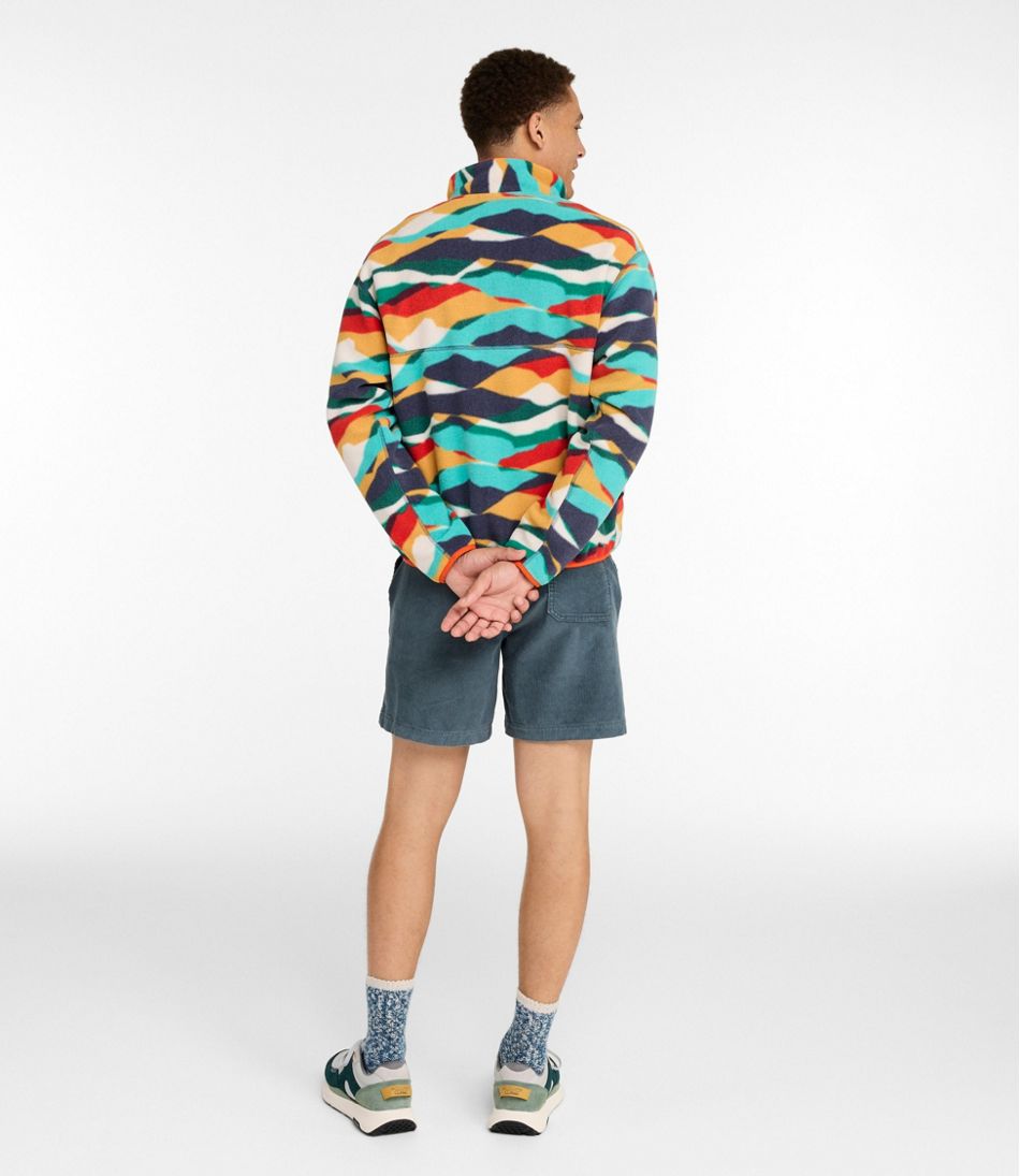 Adults' Bean's Classic Fleece Pullover, Print | L.L.Bean