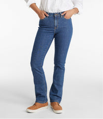 Women's True Shape Jeans, High-Rise Bootcut | L.L.Bean