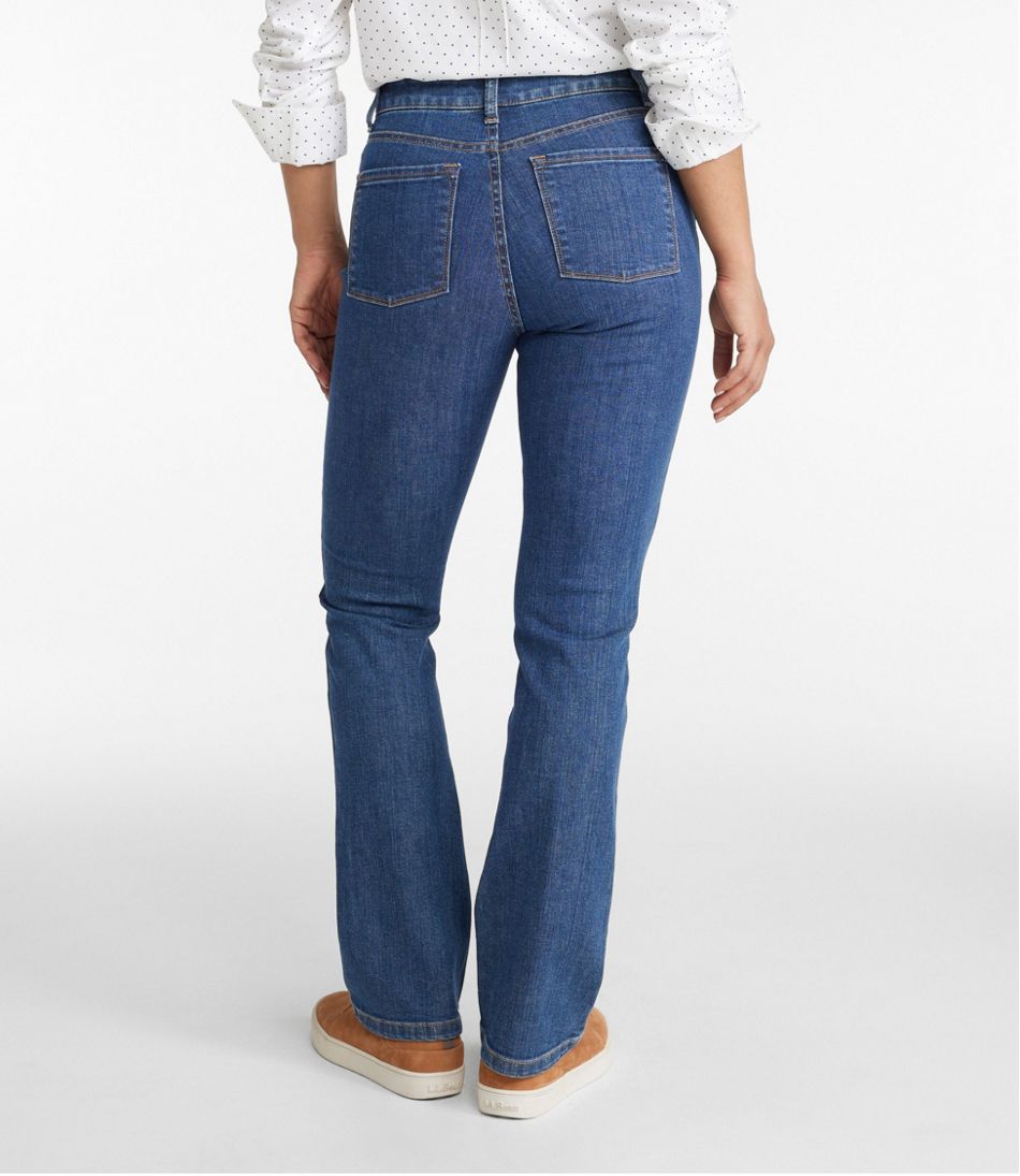 Women's True Shape Jeans, High-Rise Bootcut | L.L.Bean