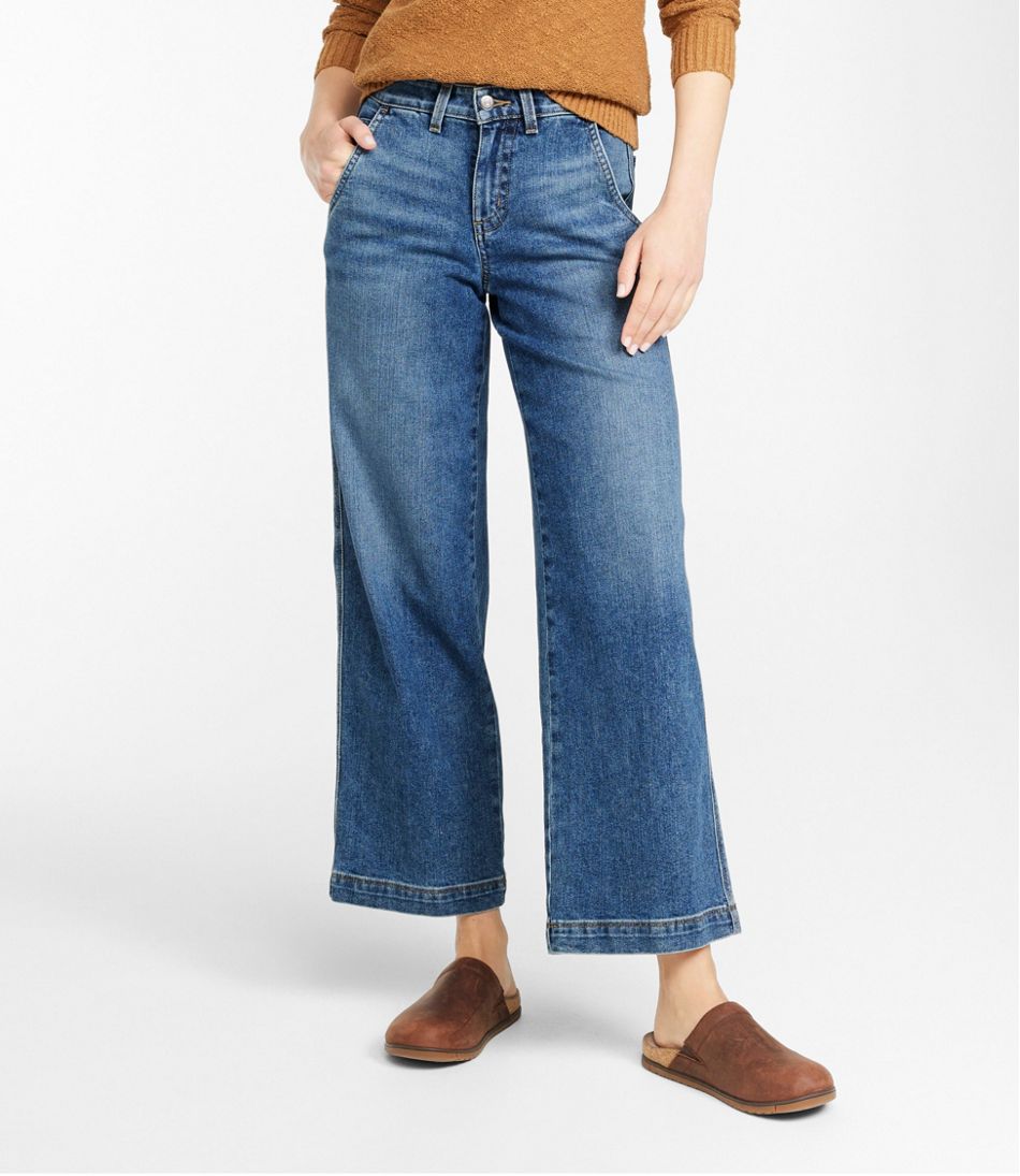 Women's 207 Vintage Jeans, High-Rise Wide-Leg | L.L.Bean