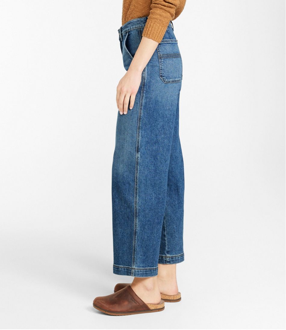 Women's 207 Vintage Jeans, High-Rise Wide-Leg | L.L.Bean