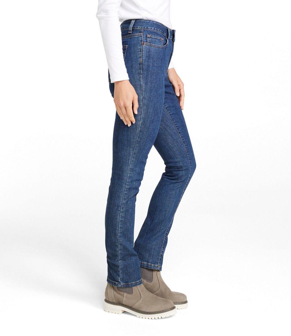 Women's True Shape Jeans, High-Rise Slim-Leg | L.L.Bean