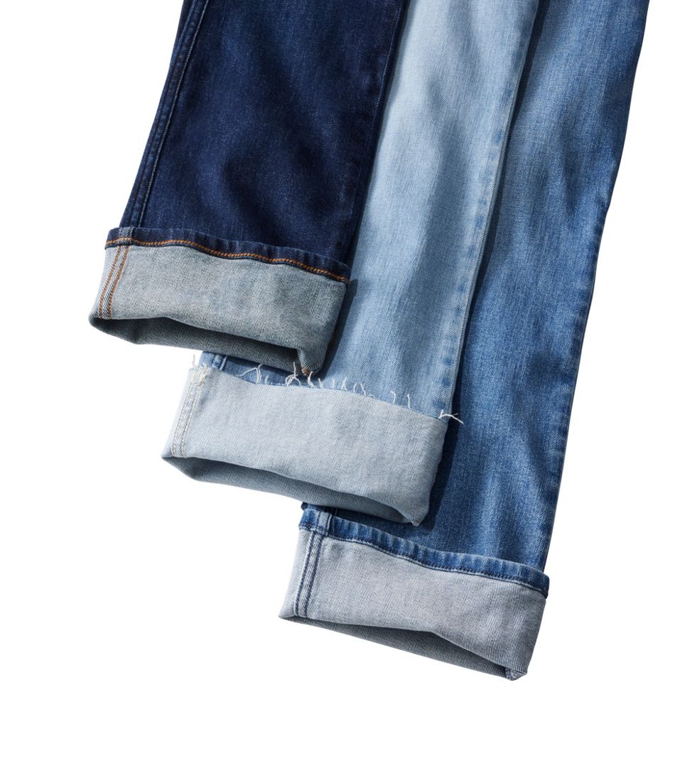 Women's Everyday Stretch Jeans, High-Rise Mini Bootcut Ankle | L.L.Bean