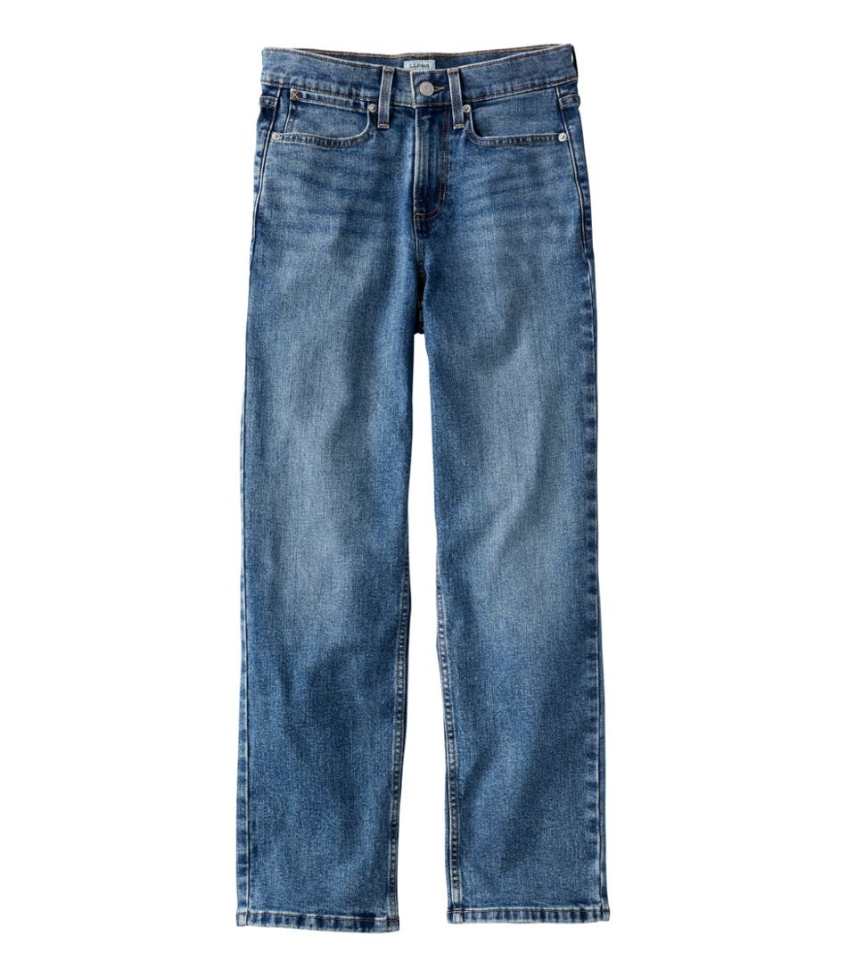 Women's 207 Vintage Jeans, High-Rise Stovepipe Ankle | L.L.Bean