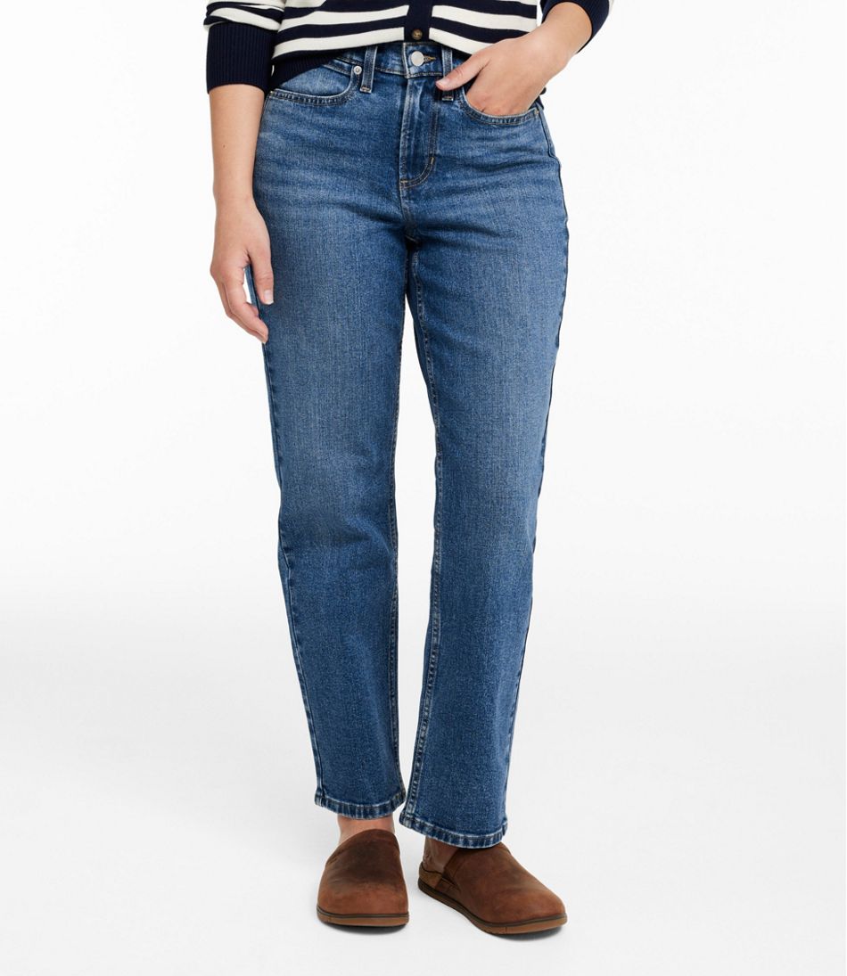 Women's 207 Vintage Jeans, High-Rise Stovepipe Ankle | L.L.Bean