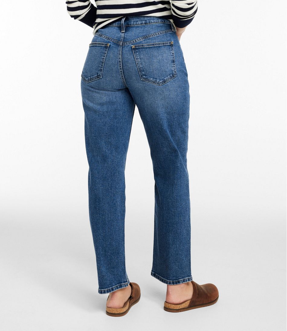 Women's 207 Vintage Jeans, High-Rise Stovepipe Ankle | L.L.Bean