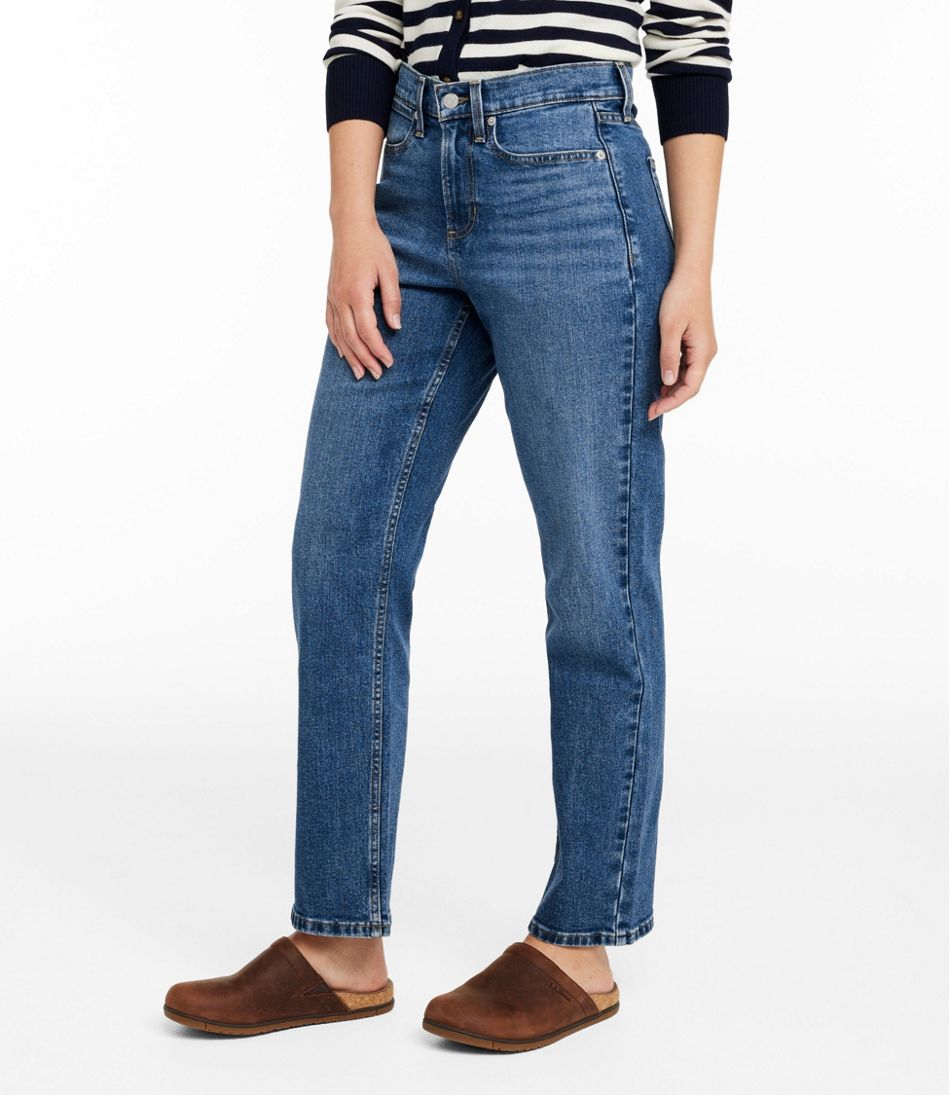 Women's 207 Vintage Jeans, High-Rise Stovepipe Ankle | L.L.Bean