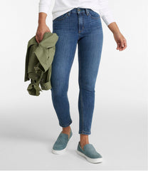 Women's BeanFlex® Jeans, High-Rise Slim-Leg Ankle | L.L.Bean