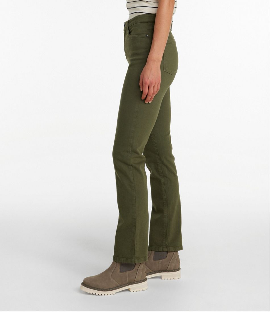 Women's True Shape Jeans, High-Rise Straight-Leg Colors | L.L.Bean