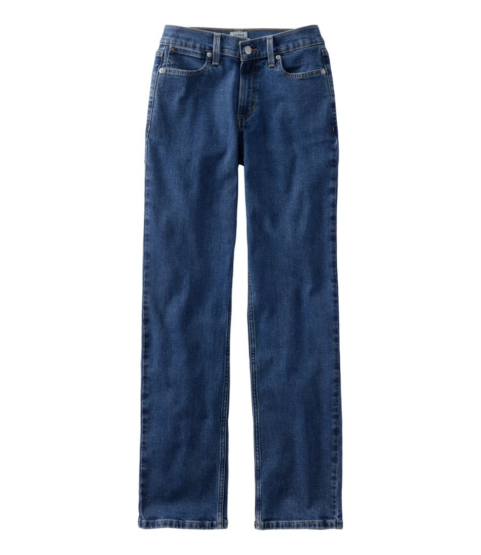 Women's 207 Vintage Jeans, Mid-Rise Relaxed Straight-Leg | L.L.Bean