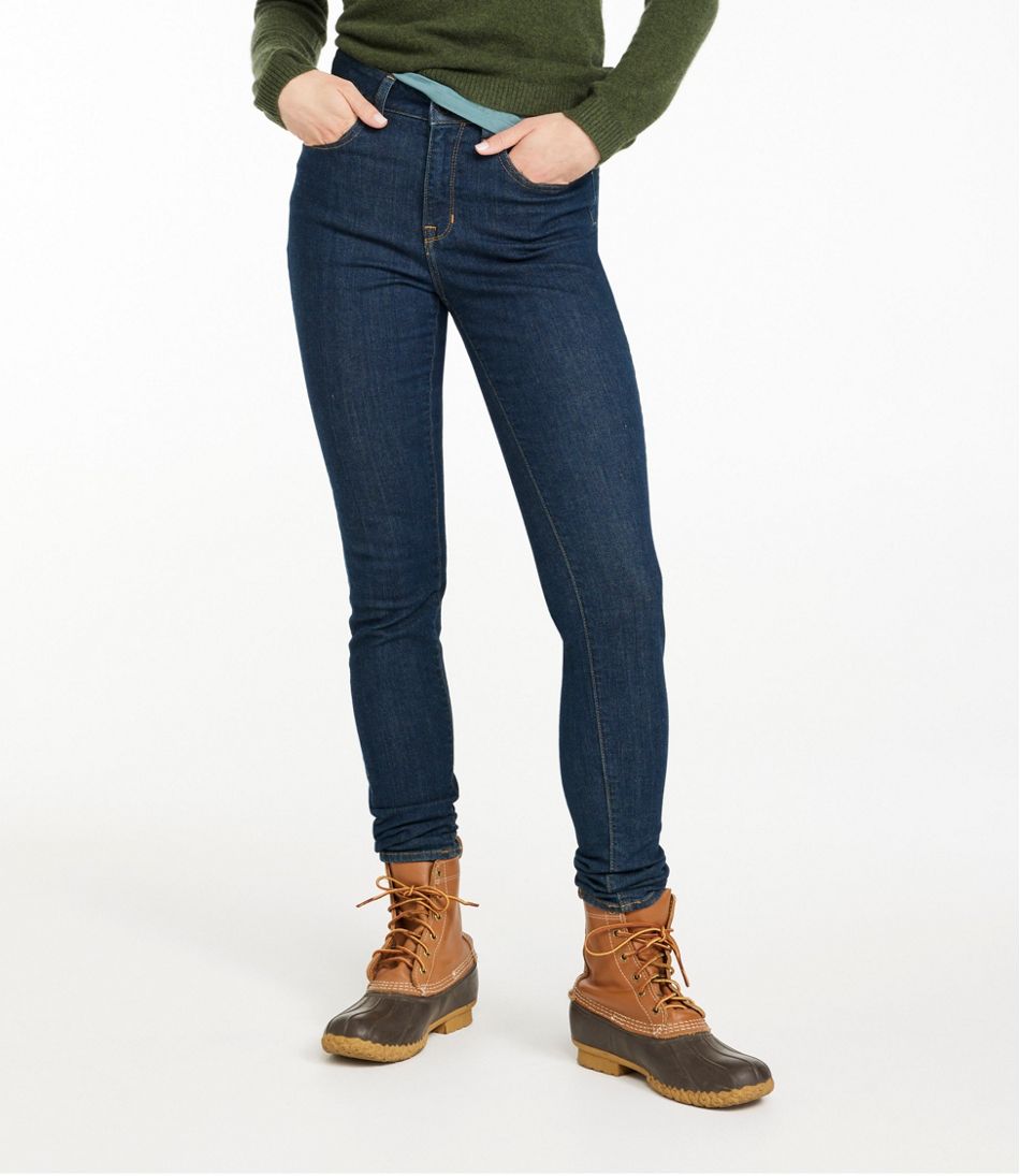 Women's True Shape Jeans, High-Rise Skinny-Leg | L.L.Bean
