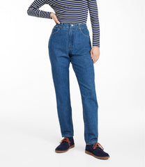 Women's Double L® Jeans, Ultra High-Rise Comfort Waist Tapered Leg | L.L.Bean