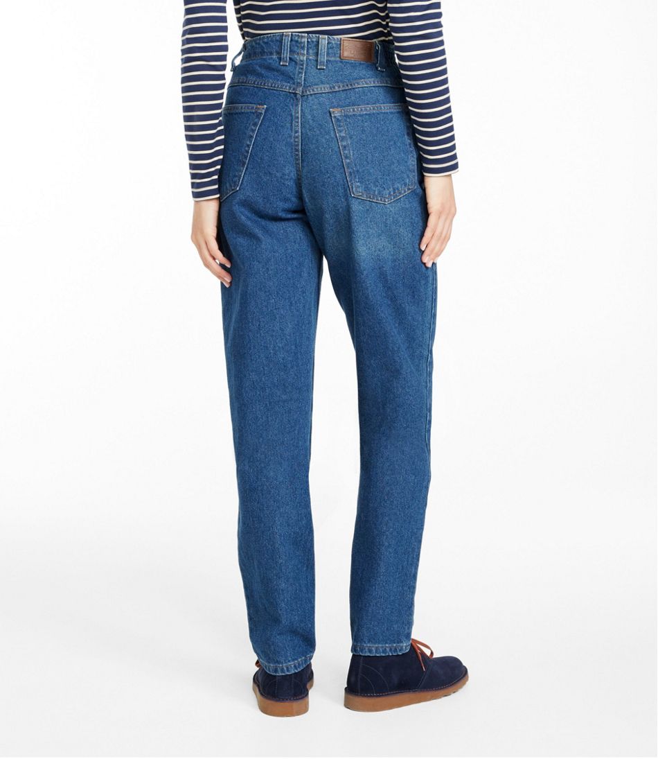Women's Double L® Jeans, Ultra High-Rise Comfort Waist Tapered Leg | L.L.Bean