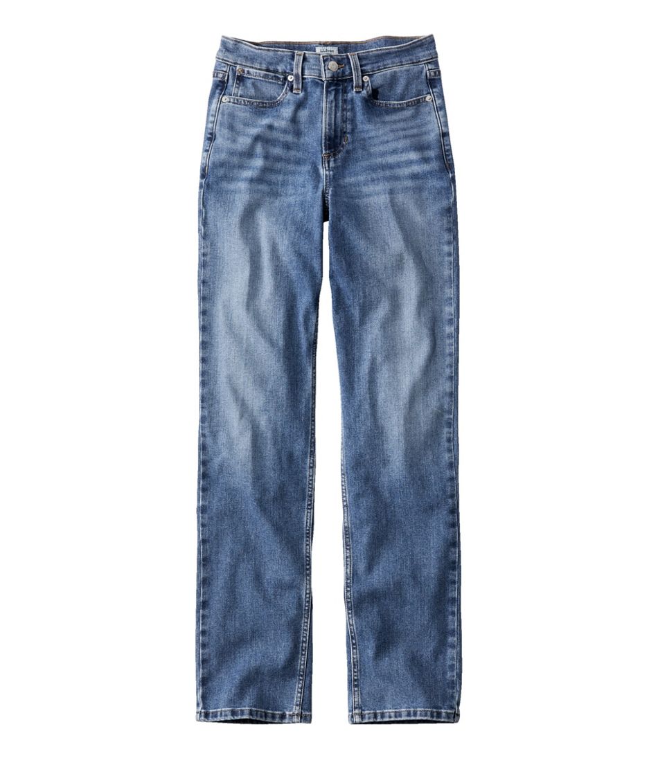 Women's 207 Vintage Jeans, High-Rise Straight-Leg | L.L.Bean