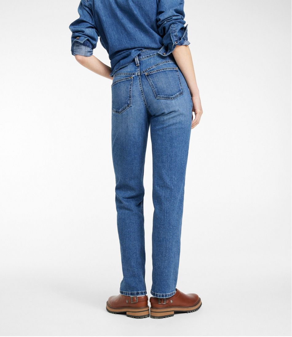 Women's 207 Vintage Jeans, High-Rise Straight-Leg | L.L.Bean