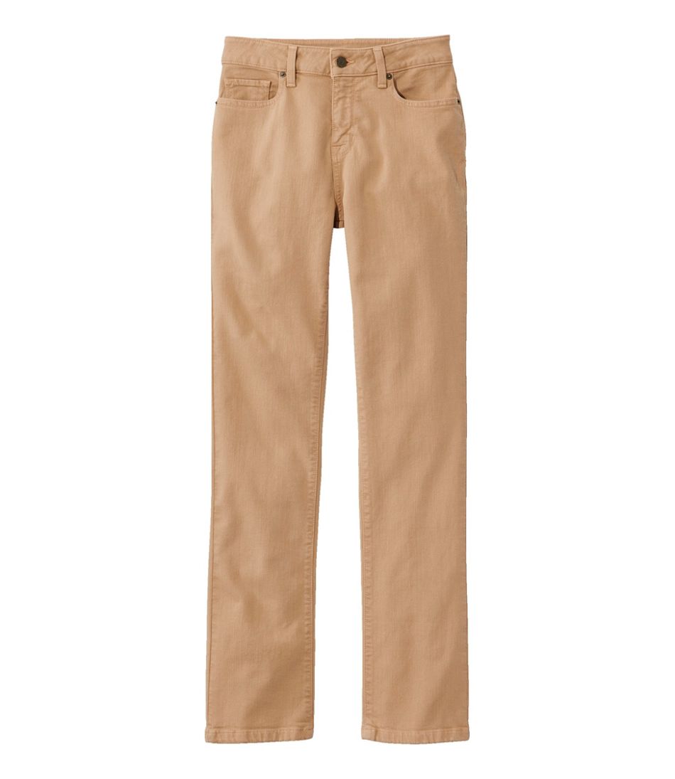 Women's True Shape Jeans, High-Rise Slim-Leg Colors | L.L.Bean