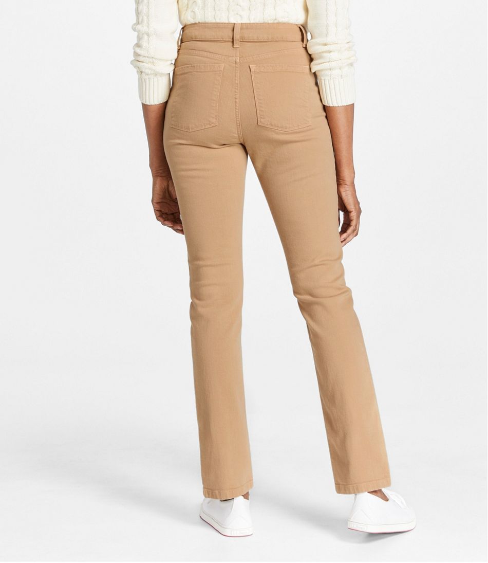 Women's True Shape Jeans, High-Rise Slim-Leg Colors | L.L.Bean