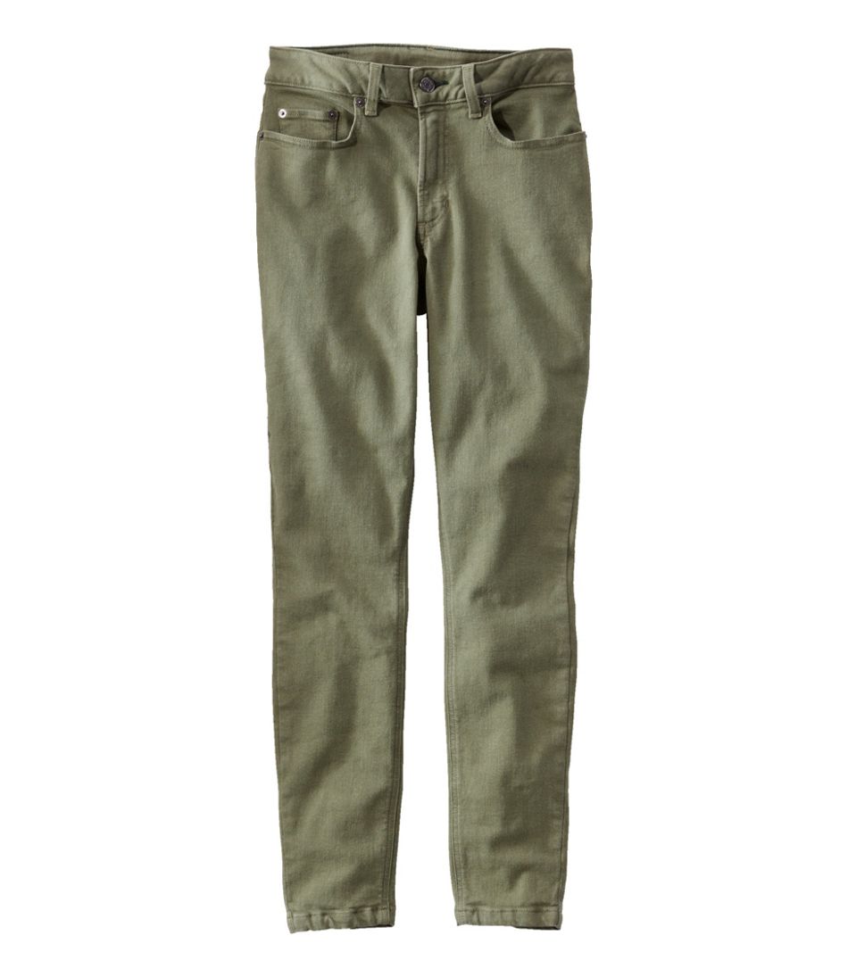 Women's BeanFlex®Jeans, High-Rise Slim-Leg Ankle Color | L.L.Bean