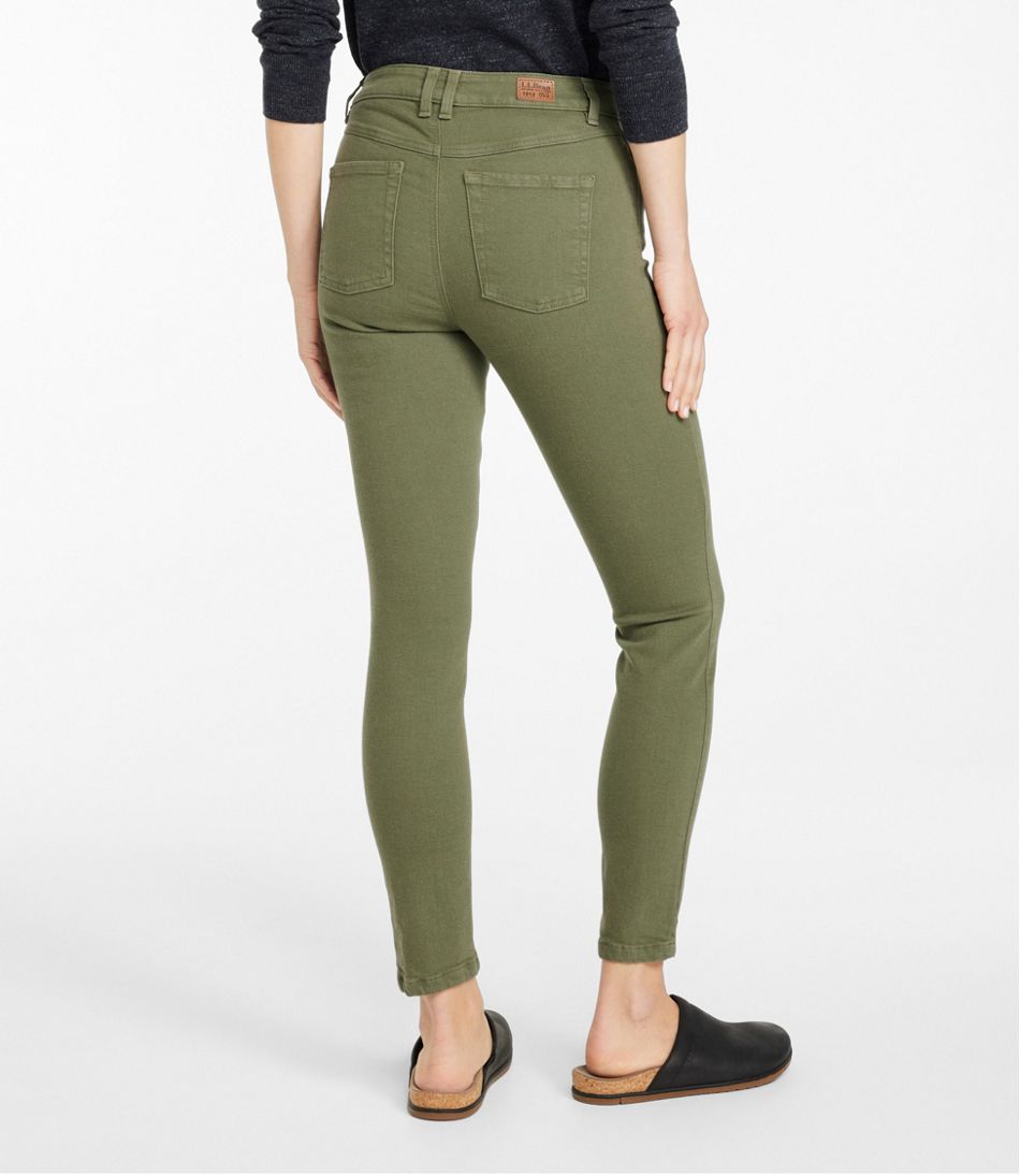 Women's BeanFlex®Jeans, High-Rise Slim-Leg Ankle Color | L.L.Bean