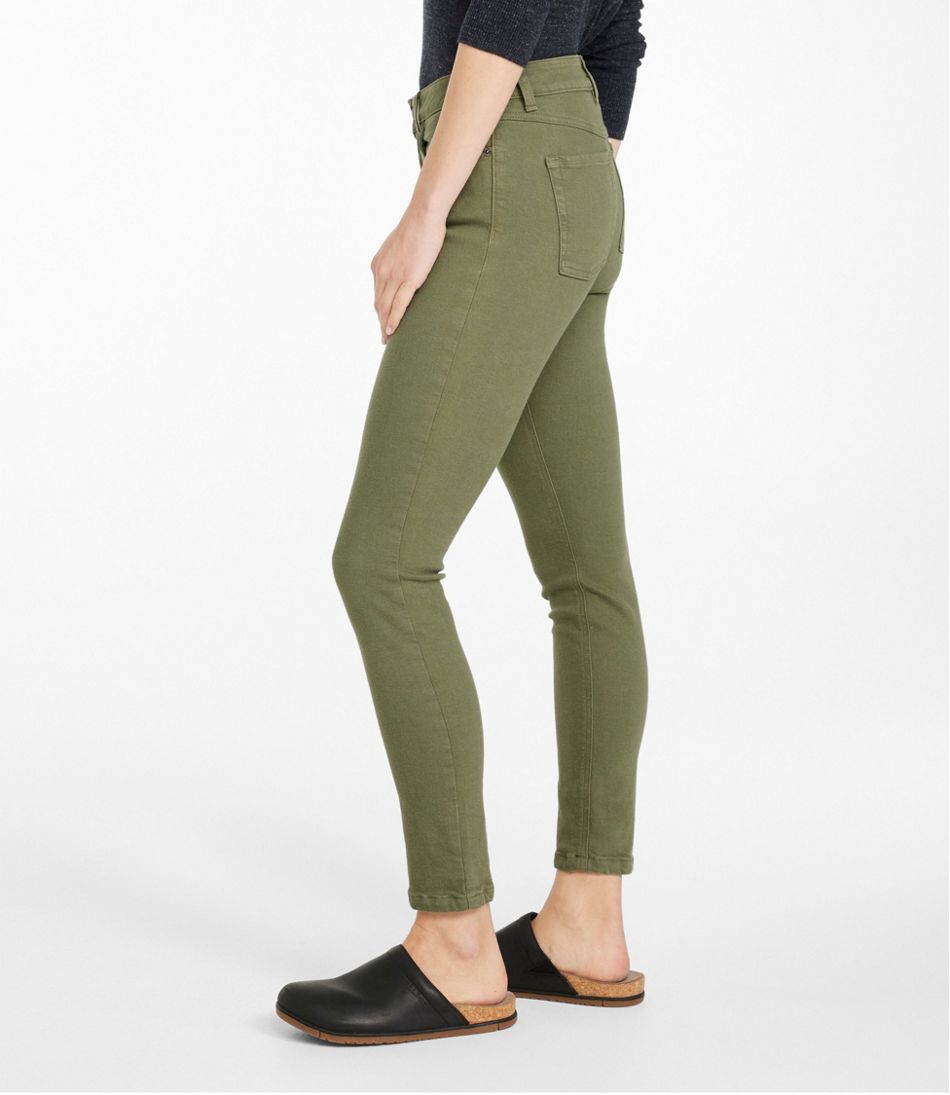 Women's BeanFlex®Jeans, High-Rise Slim-Leg Ankle Color | L.L.Bean