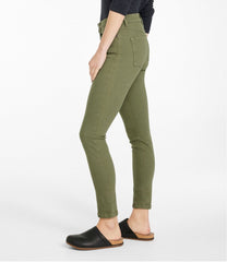 Women's BeanFlex®Jeans, High-Rise Slim-Leg Ankle Color | L.L.Bean